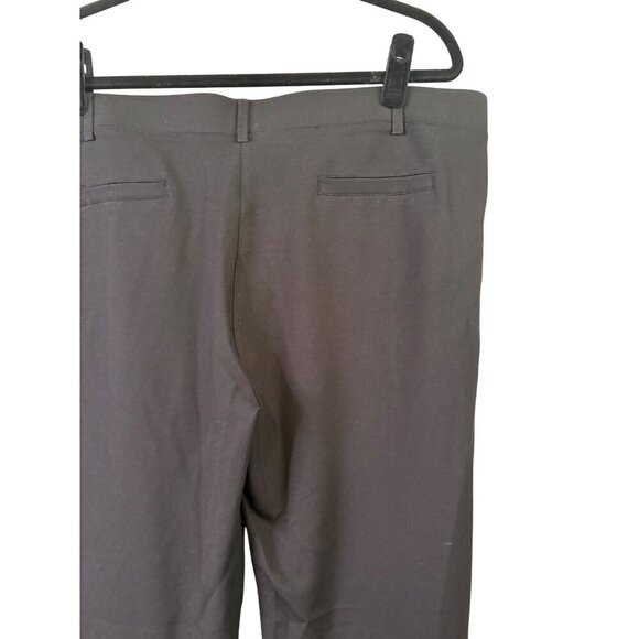 Betabrand Women's Black Pull on  Bootcut Stretchy Dress Pants Size XXL - Picture 8 of 10